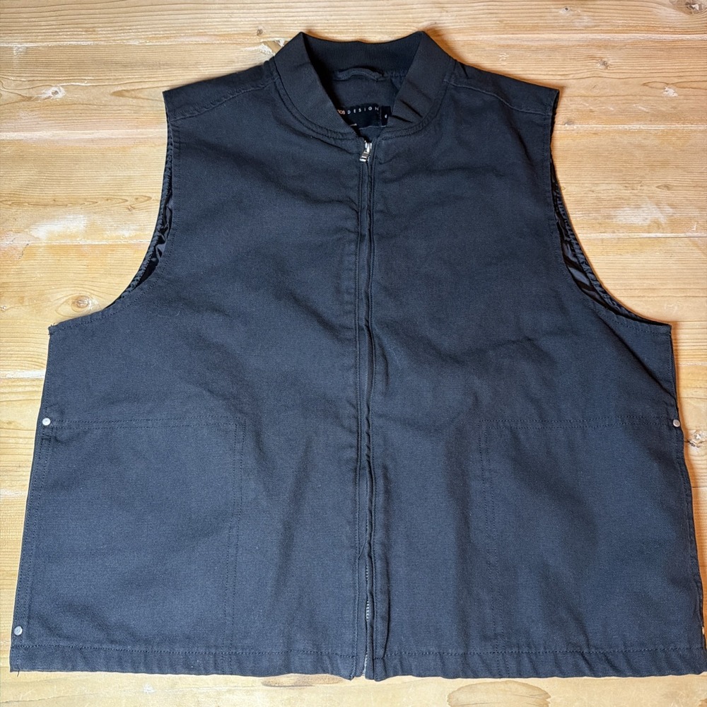 ASOS Stylish Designer Vest. Black‎ Size xL